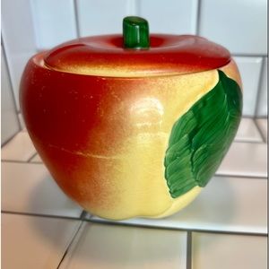 Vintage Hull Apple Cookie Jar